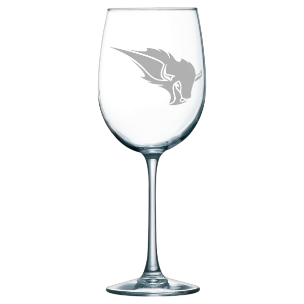 Oklahoma Baptist University Polar Camel 19 oz. Wine Glass