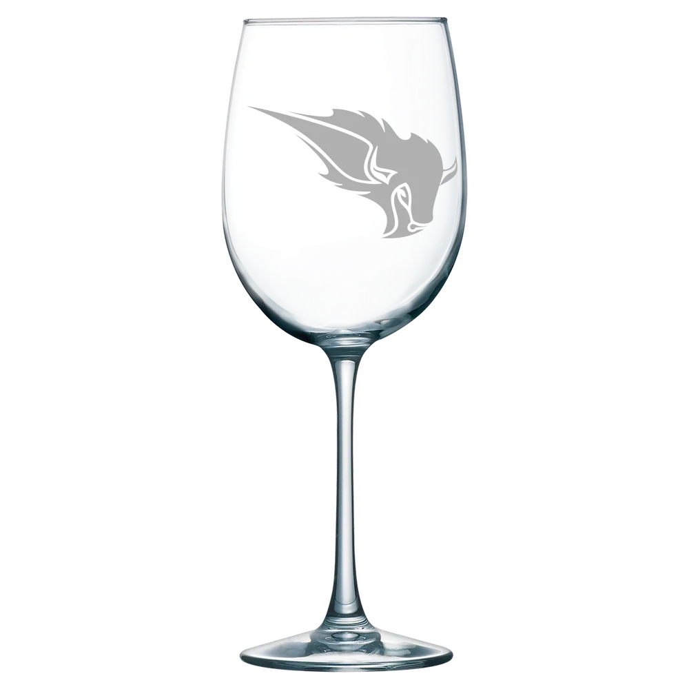 Oklahoma Baptist University Polar Camel 19 oz. Wine Glass