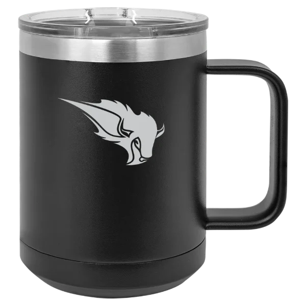Oklahoma Baptist University Polar Camel 15 oz. Mug with Slider Lid