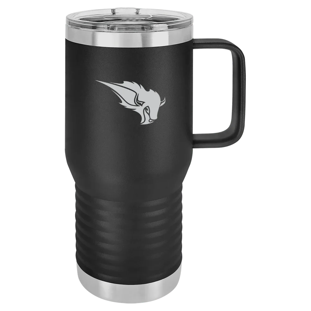 Oklahoma Baptist University Polar Camel 20 oz. Travel Mug with Slider Lid
