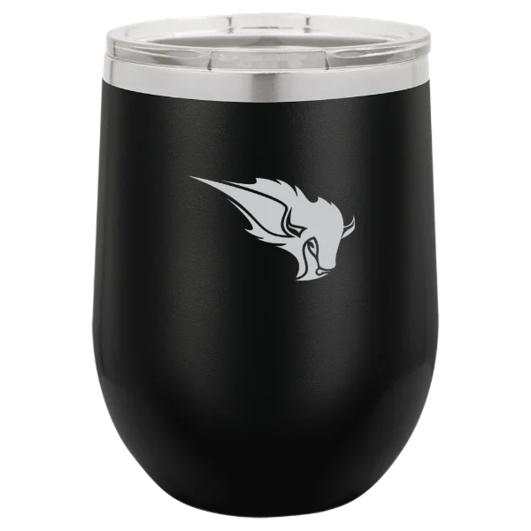 Oklahoma Baptist University Polar Camel 12 oz. Stemless Wine Tumbler