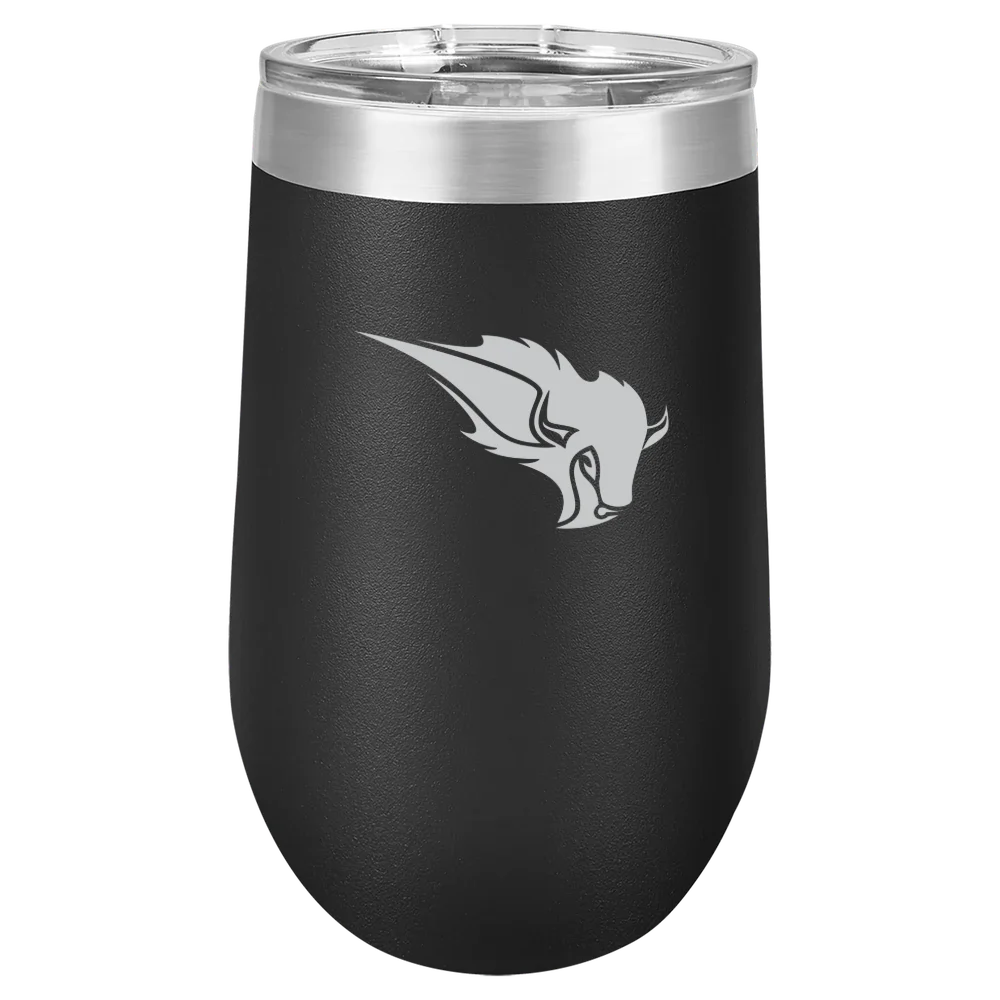Oklahoma Baptist University Polar Camel 16 oz. Stemless Wine Tumbler
