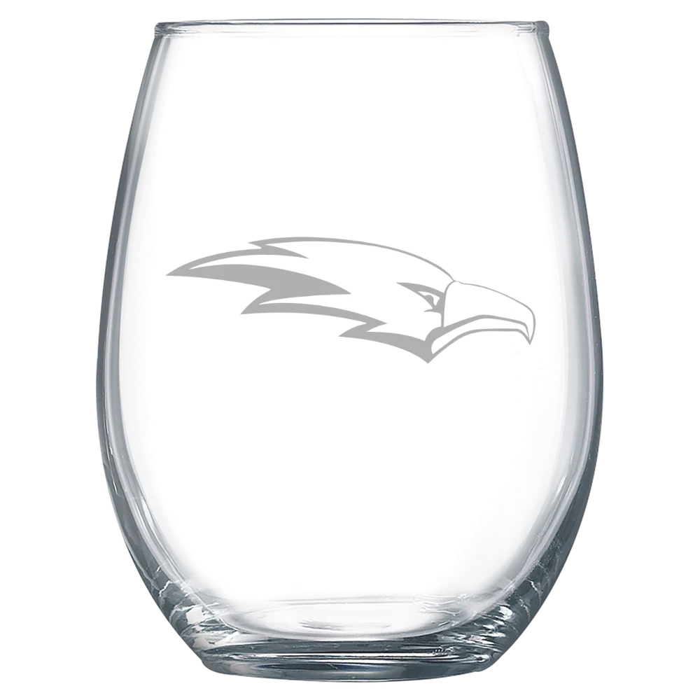 Oklahoma Christian University Polar Camel 15 oz. Stemless Wine Glass
