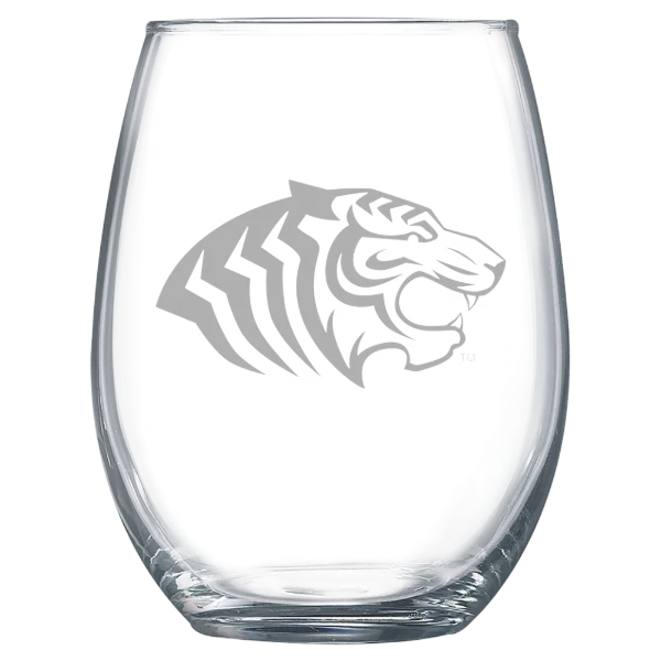 Ouachita Baptist University Polar Camel 15 oz. Stemless Wine Glass