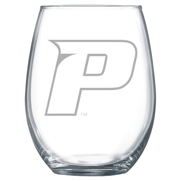Pace University Polar Camel 15 oz. Stemless Wine Glass