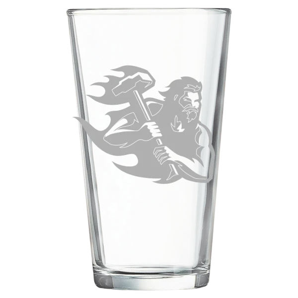 Pennsylvania Western University, California Polar Camel 16 oz. Pint Mixing Glass