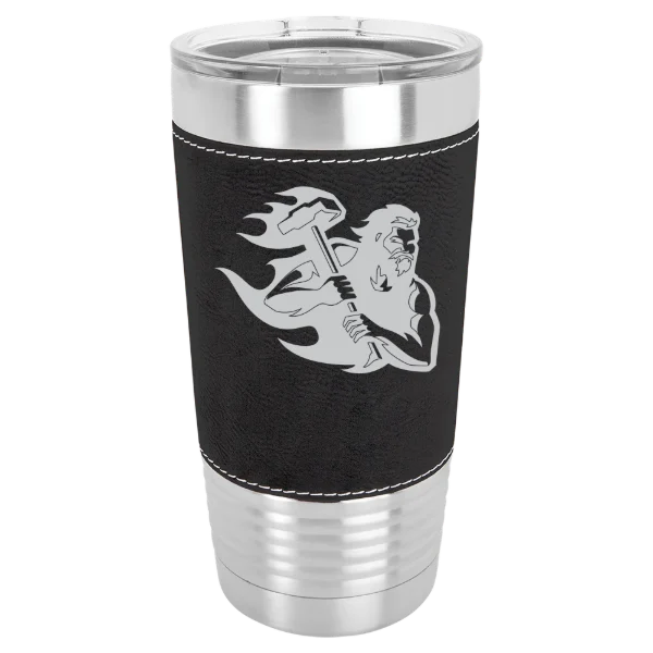 Pennsylvania Western University, California Polar Camel 20 oz. Leatherette Grip Tumbler with Standard Lid