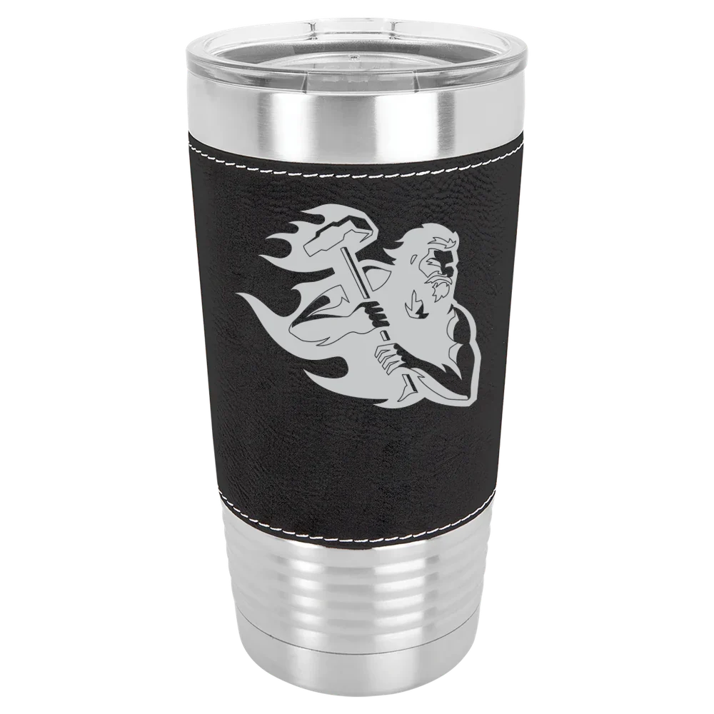 Pennsylvania Western University, California Polar Camel 20 oz. Leatherette Grip Tumbler with Standard Lid