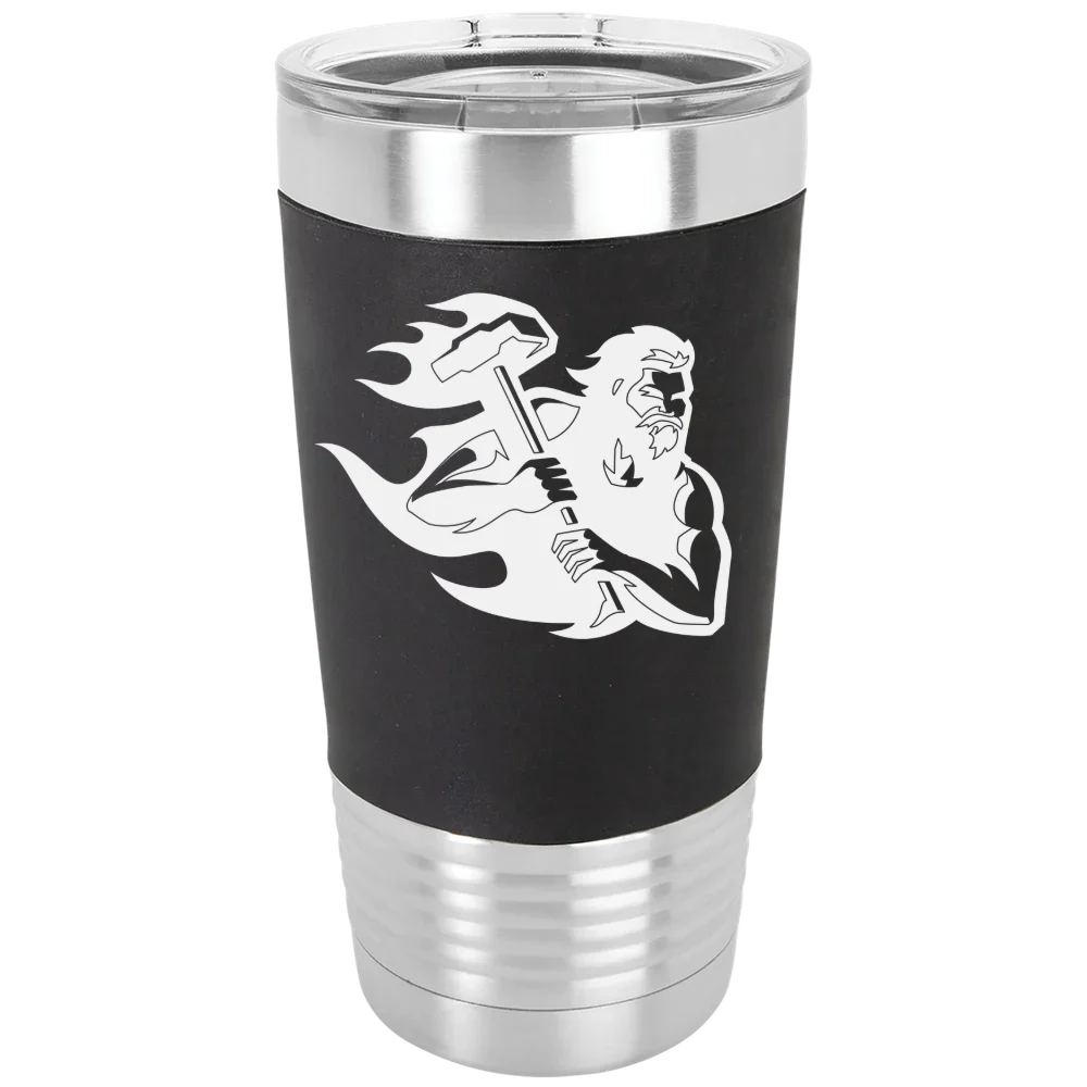 Pennsylvania Western University, California Polar Camel 20 oz. Silicone Grip Tumbler with Standard Lid