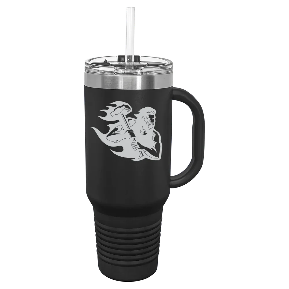Pennsylvania Western University, California Polar Camel 40 oz. Travel Mug with Snap Lid & Straw