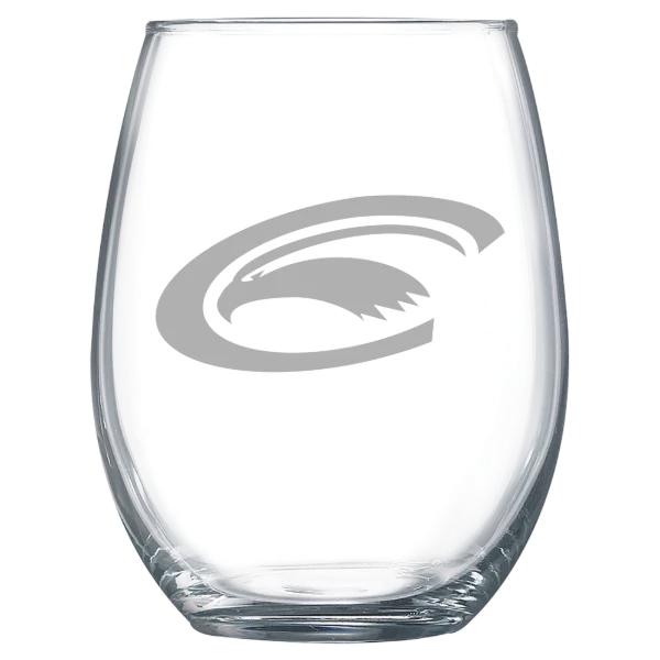 Pennsylvania Western University, Clarion Polar Camel 15 oz. Stemless Wine Glass