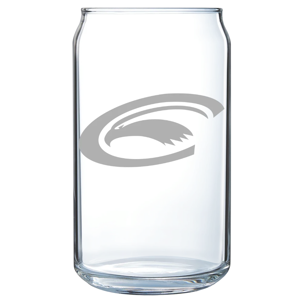 Pennsylvania Western University, Clarion Polar Camel 16 oz. Can Glass