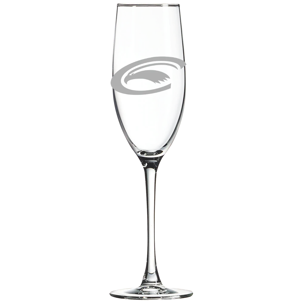 Pennsylvania Western University, Clarion Polar Camel 8 oz. Champagne Flute