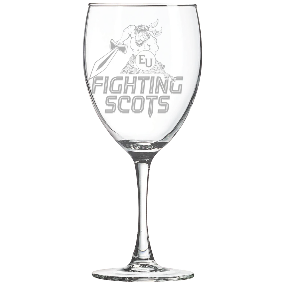 Pennsylvania Western University, Edinboro Polar Camel 10 1/2 oz. Wine Glass