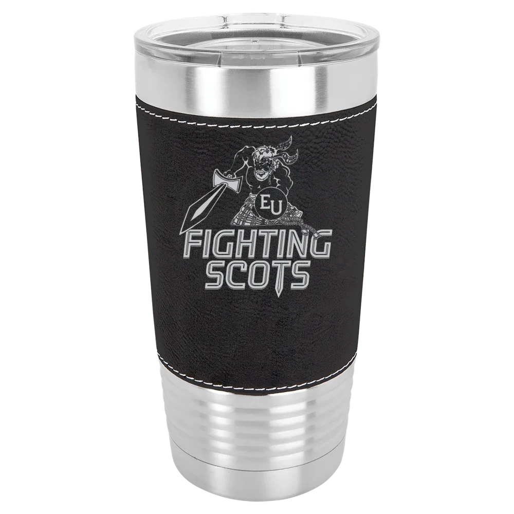 Pennsylvania Western University, Edinboro Polar Camel 20 oz. Leatherette Grip Tumbler with Standard Lid