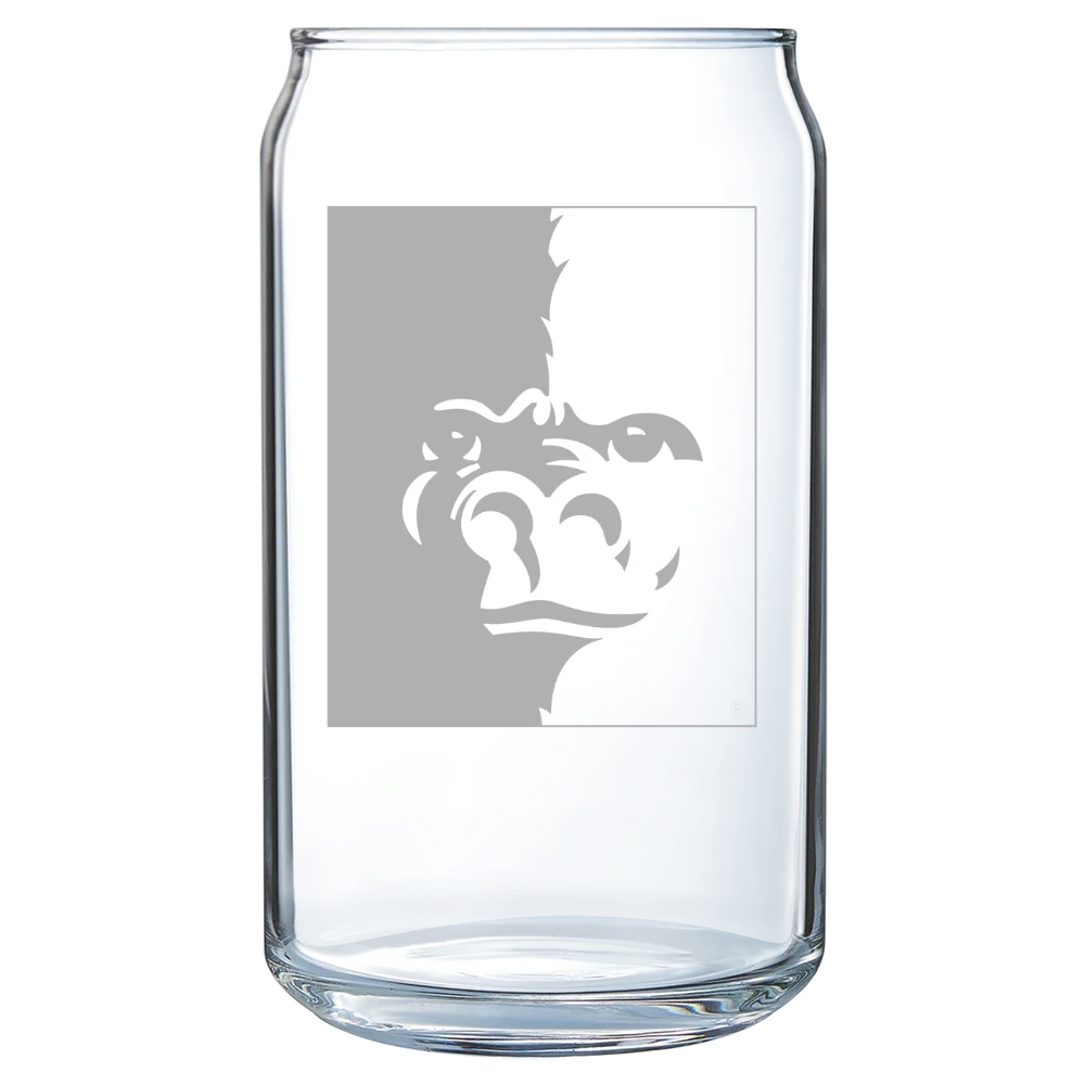 Pittsburg State University Polar Camel 16 oz. Can Glass