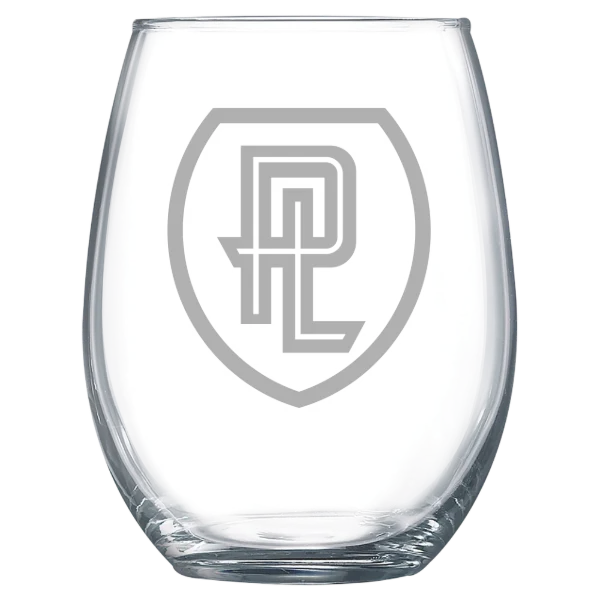 Point Loma Nazarene University Polar Camel 15 oz. Stemless Wine Glass