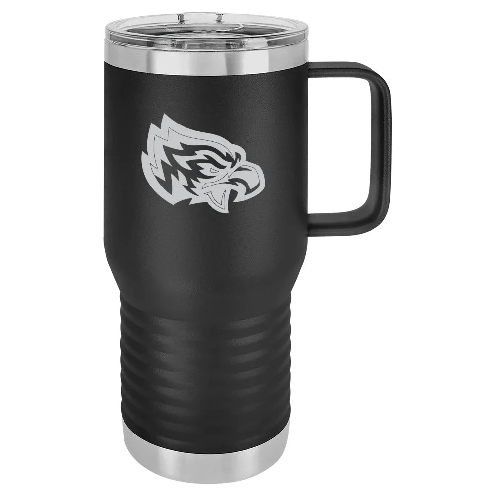 Post University Polar Camel 20 oz. Travel Mug with Slider Lid
