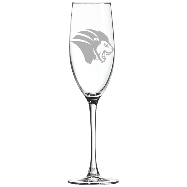 Purdue University Northwest Polar Camel 8 oz. Champagne Flute