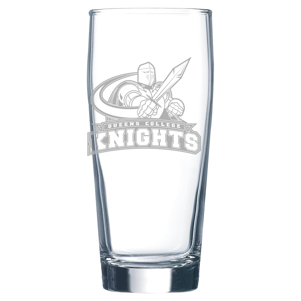 Queens College (New York) Polar Camel 16 oz. Willi Becher Beer Glass