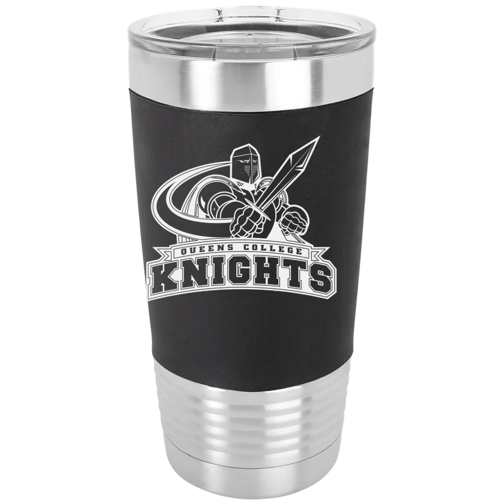 Queens College (New York) Polar Camel 20 oz. Silicone Grip Tumbler with Standard Lid