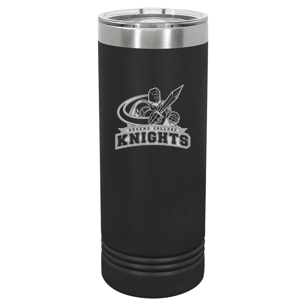Queens College (New York) Polar Camel 22 oz. Skinny Tumbler with Slider Lid