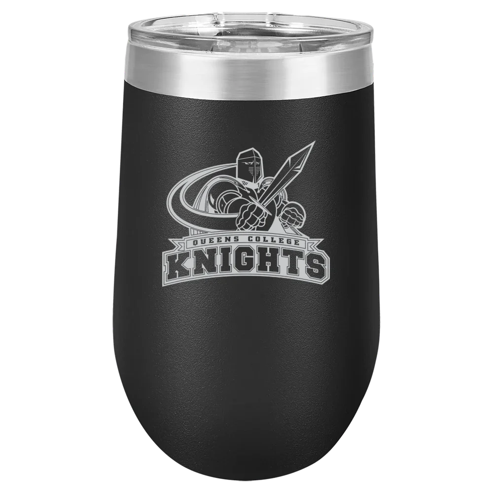 Queens College (New York) Polar Camel 16 oz. Stemless Wine Tumbler