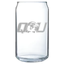 Quincy University Polar Camel 16 oz. Can Glass