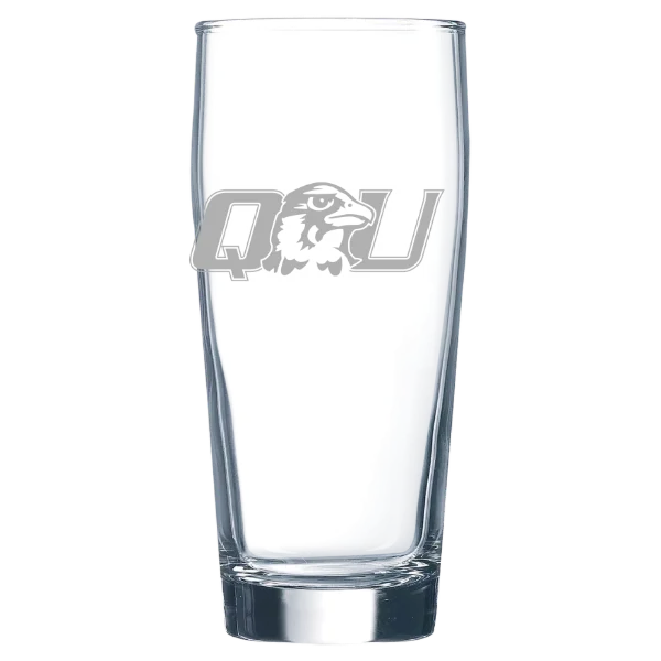 Quincy University Polar Camel 16 oz. Willi Becher Beer Glass