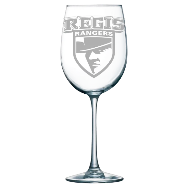 Regis University (Colorado) Polar Camel 19 oz. Wine Glass