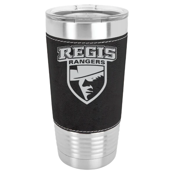 Regis University (Colorado) Polar Camel 20 oz. Leatherette Grip Tumbler with Standard Lid