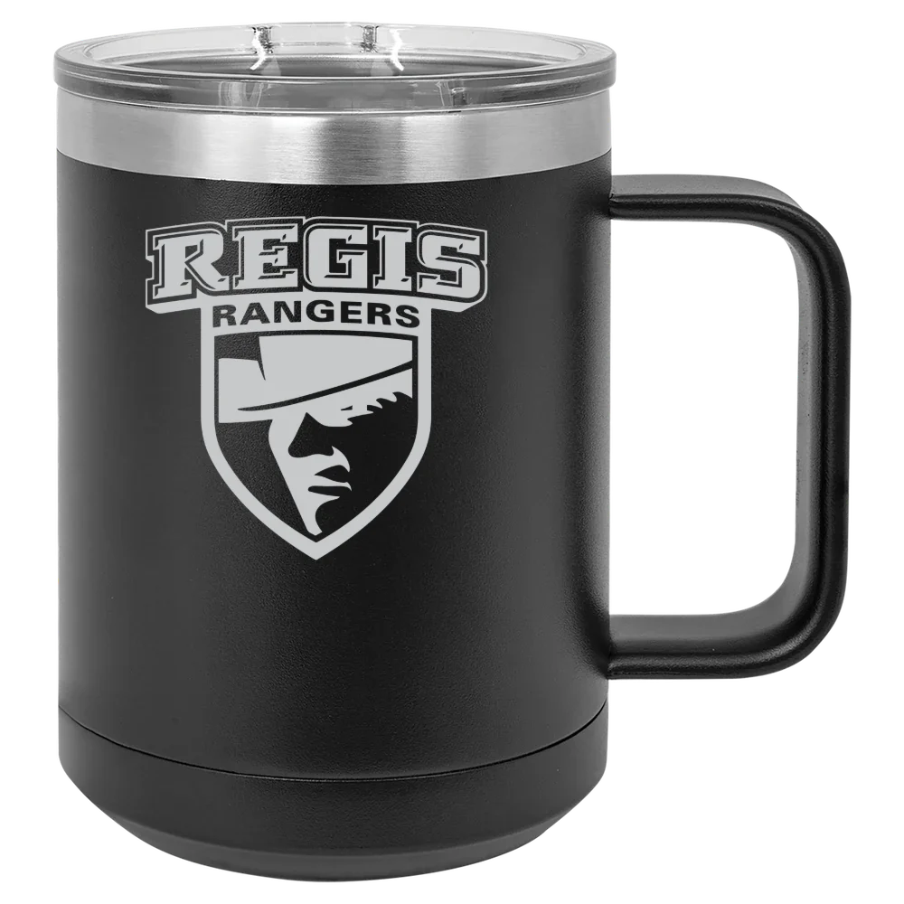 Regis University (Colorado) Polar Camel 15 oz. Mug with Slider Lid