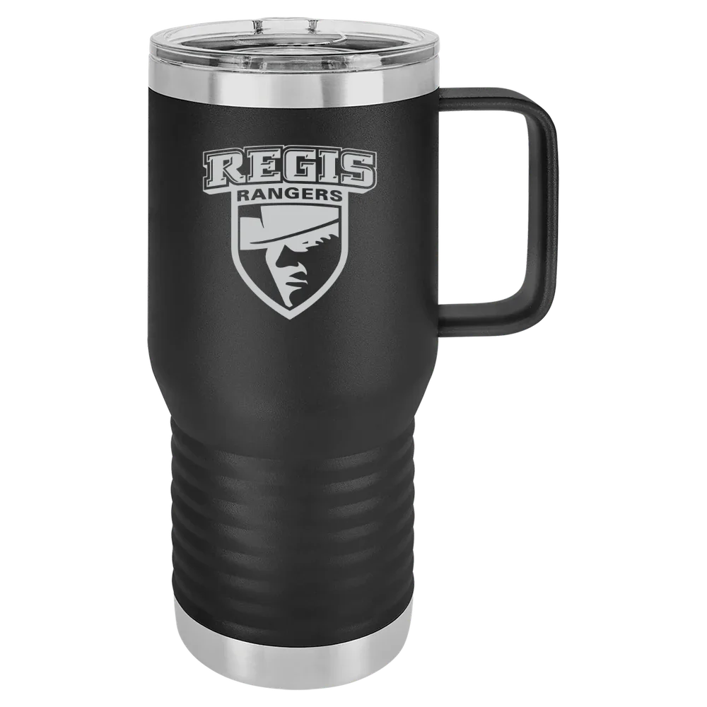 Regis University (Colorado) Polar Camel 20 oz. Travel Mug with Slider Lid