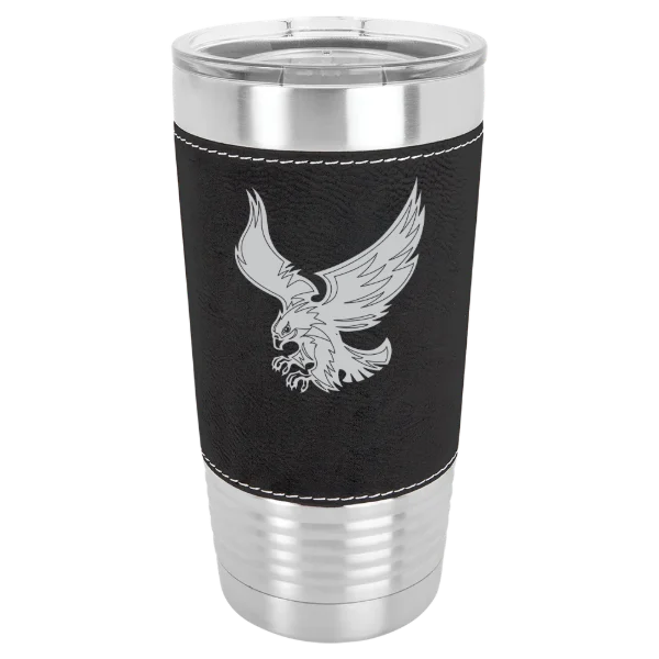 Roberts Wesleyan University Polar Camel 20 oz. Leatherette Grip Tumbler with Standard Lid