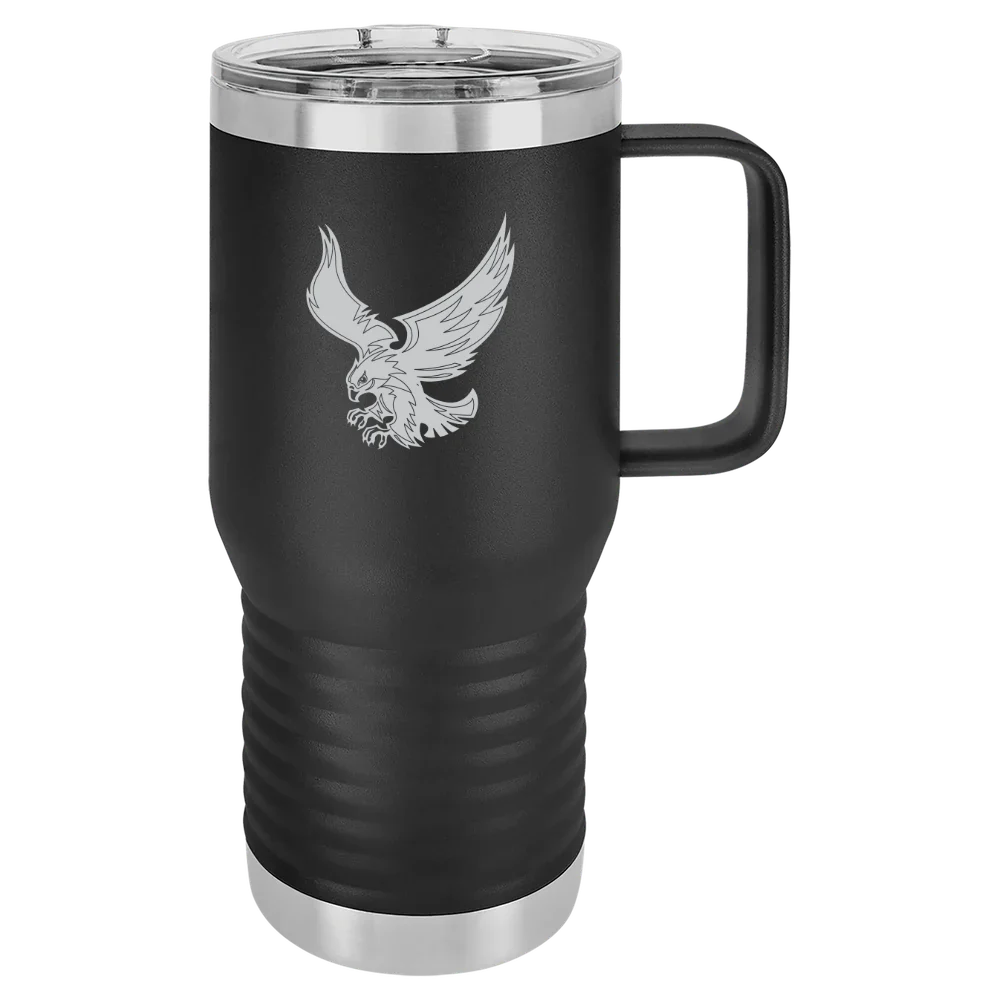 Roberts Wesleyan University Polar Camel 20 oz. Travel Mug with Slider Lid