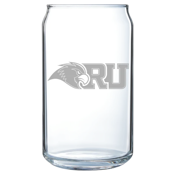 Rockhurst University Polar Camel 16 oz. Can Glass