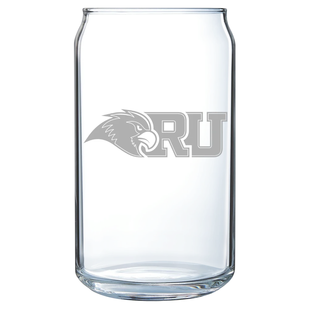 Rockhurst University Polar Camel 16 oz. Can Glass
