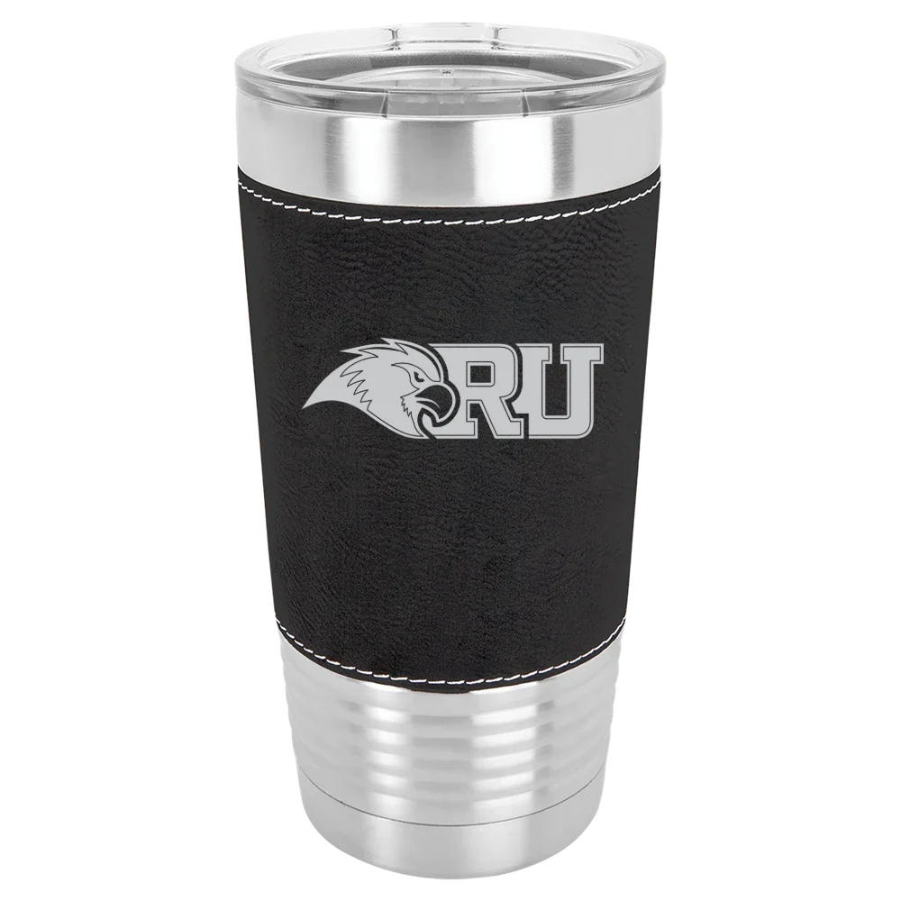 Rockhurst University Polar Camel 20 oz. Leatherette Grip Tumbler with Standard Lid