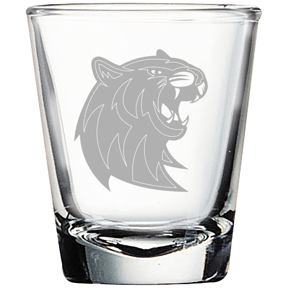Rogers State University Polar Camel 1.7 oz. Shot Glass