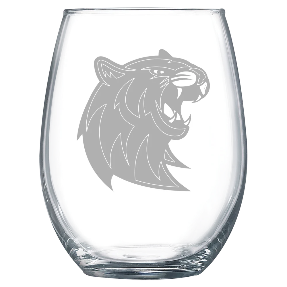 Rogers State University Polar Camel 15 oz. Stemless Wine Glass