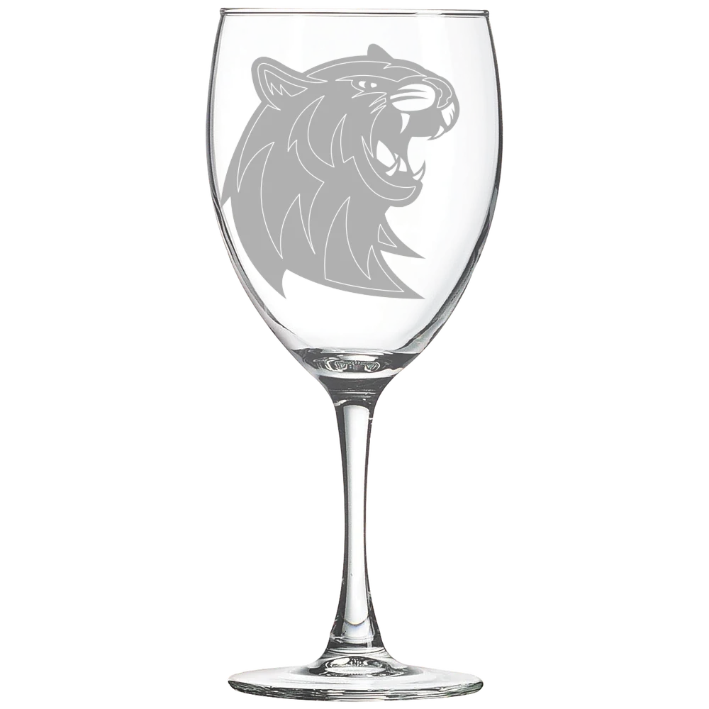Rogers State University Polar Camel 10 1/2 oz. Wine Glass