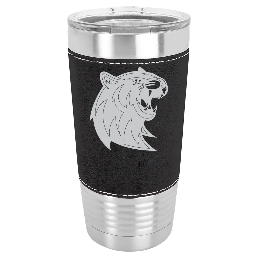 Rogers State University Polar Camel 20 oz. Leatherette Grip Tumbler with Standard Lid