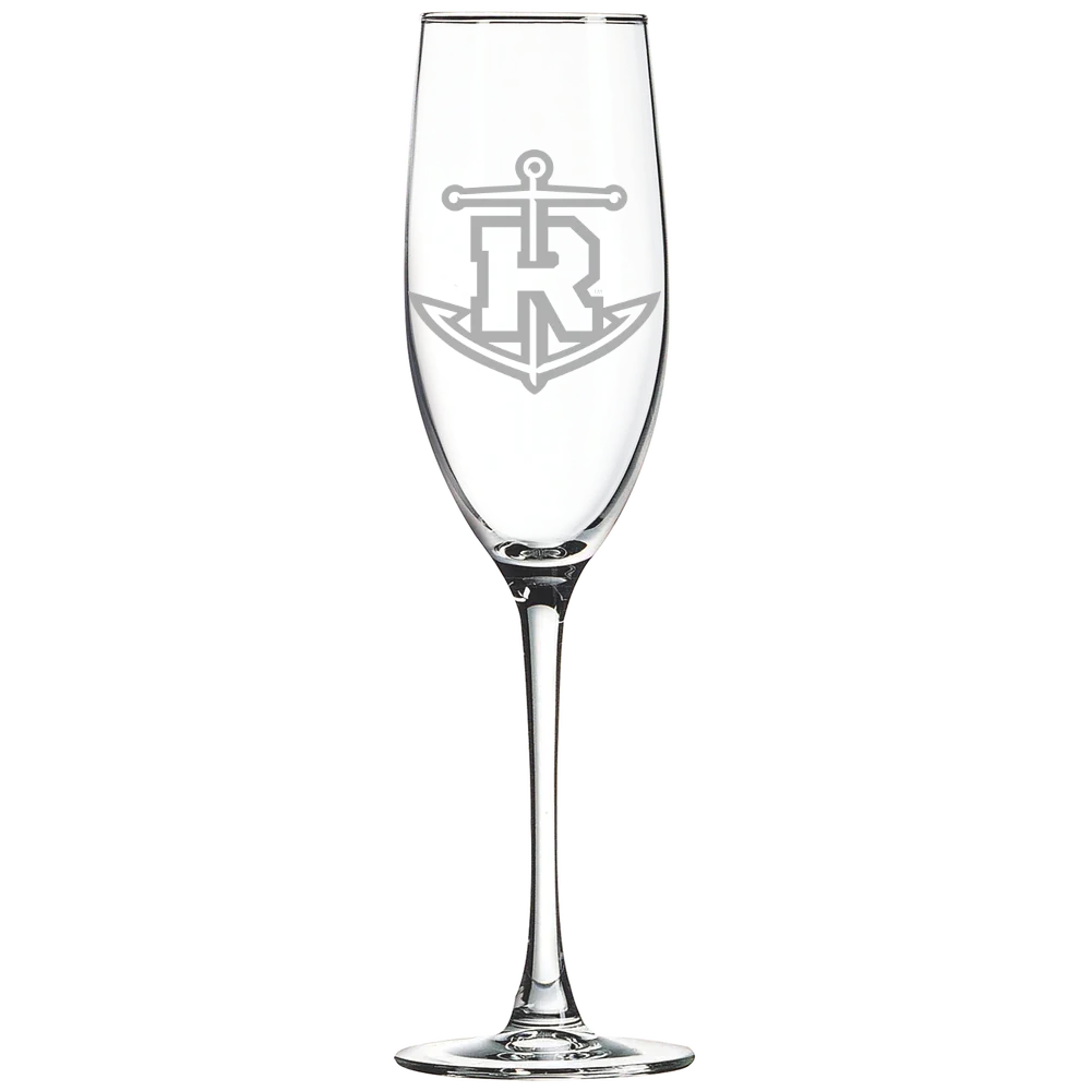 Rollins College Polar Camel 8 oz. Champagne Flute