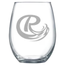 Roosevelt University Polar Camel 15 oz. Stemless Wine Glass