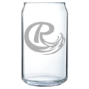 Roosevelt University Polar Camel 16 oz. Can Glass