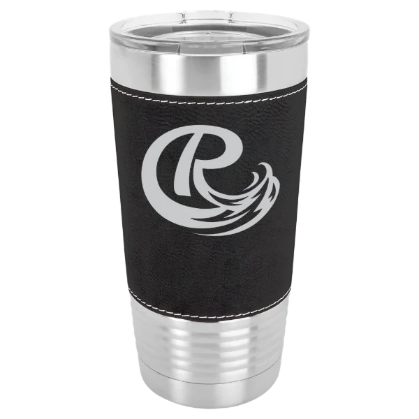 Roosevelt University Polar Camel 20 oz. Leatherette Grip Tumbler with Standard Lid