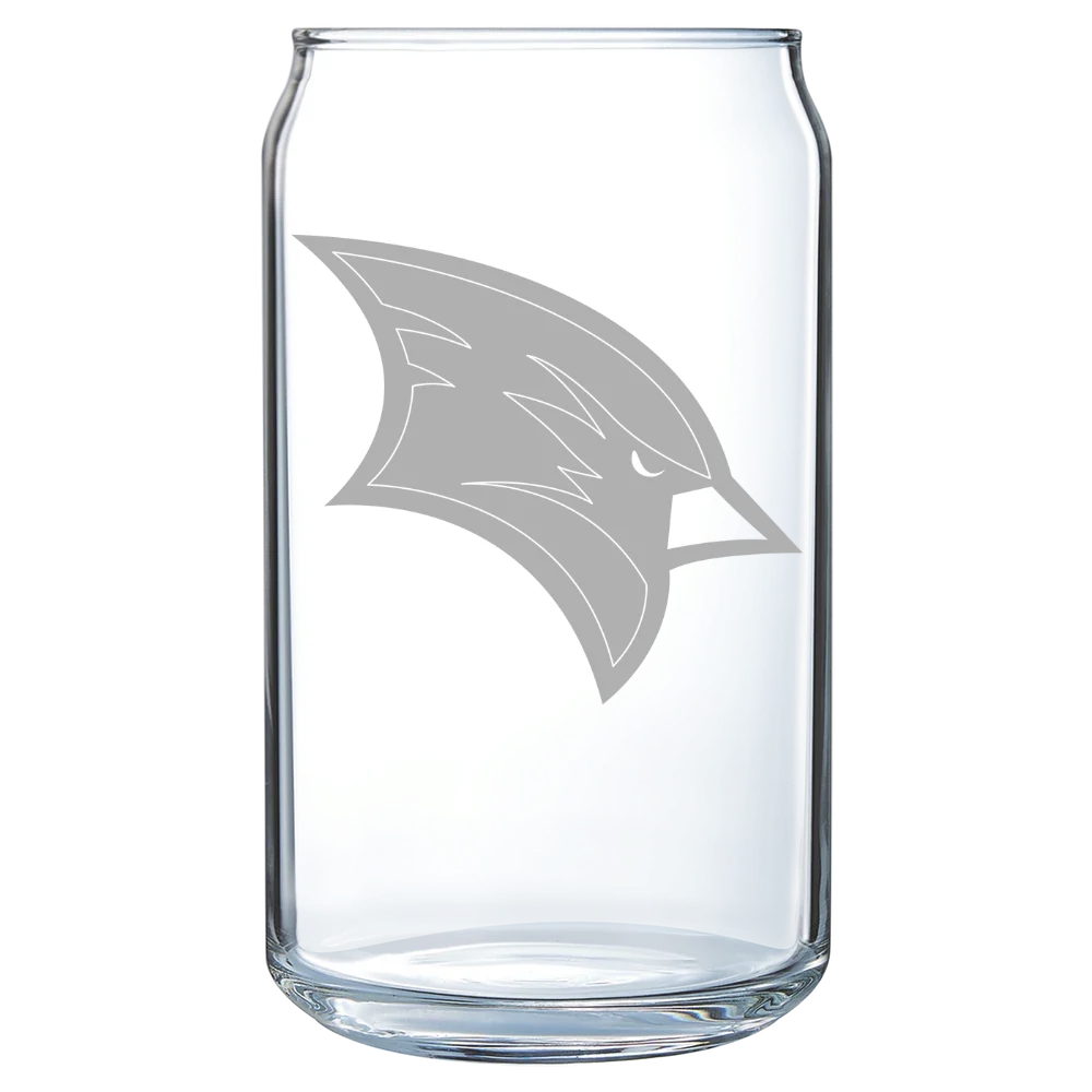 Saginaw Valley State University Polar Camel 16 oz. Can Glass