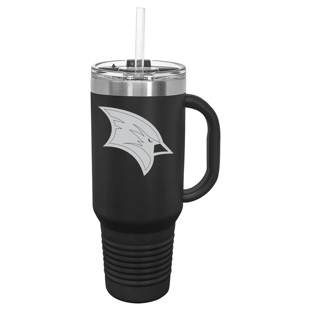 Saginaw Valley State University Polar Camel 40 oz. Travel Mug with Snap Lid & Straw