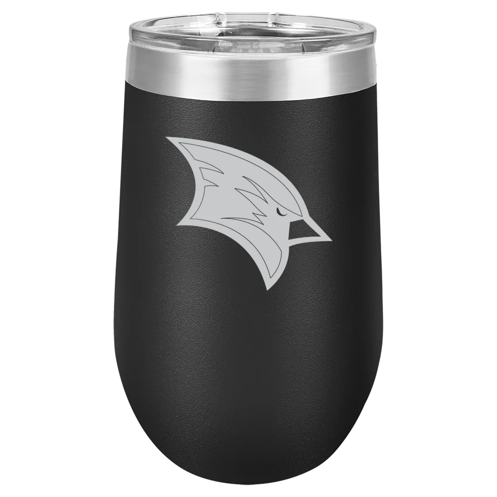 Saginaw Valley State University Polar Camel 16 oz. Stemless Wine Tumbler