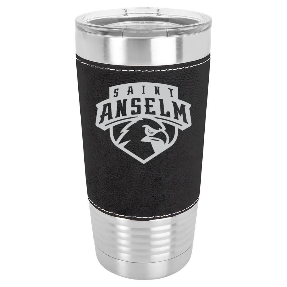 Saint Anselm College Polar Camel 20 oz. Leatherette Grip Tumbler with Standard Lid